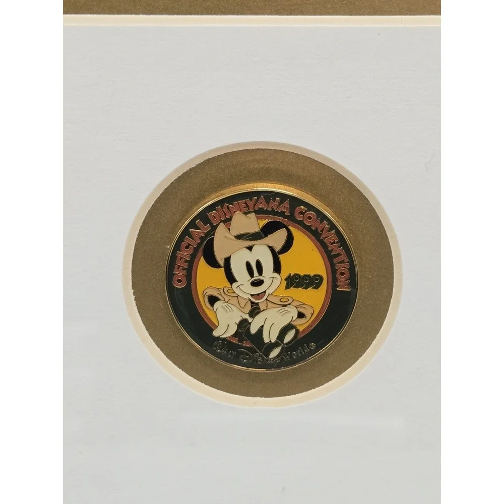 1999 Disneyana Convention Framed Pin Set